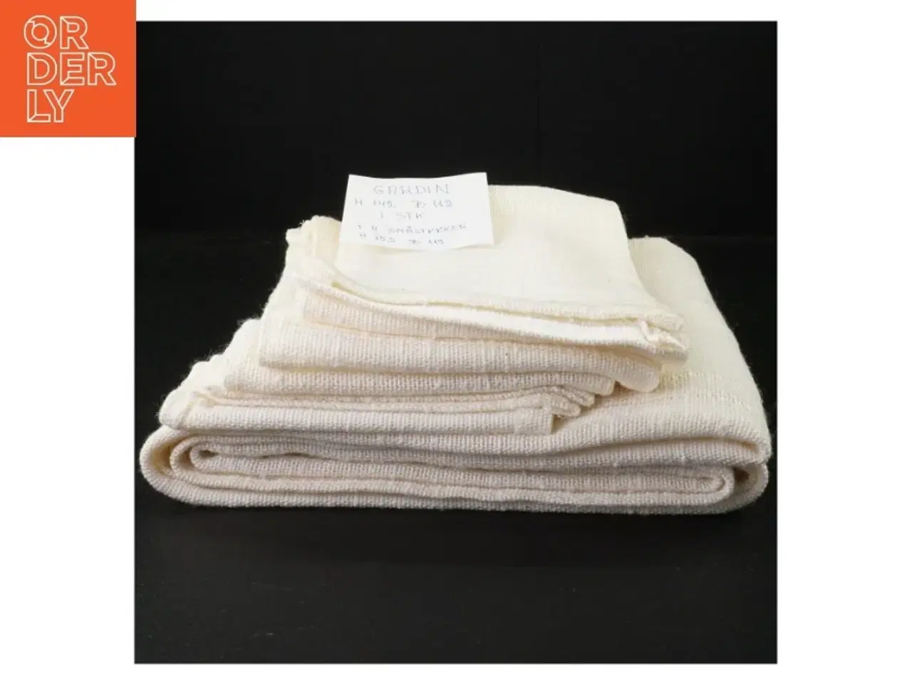 Billede 3 - 1 sæt gardiner  (str. 142 x 112 cm og 4 stk 15 x 112 cm)