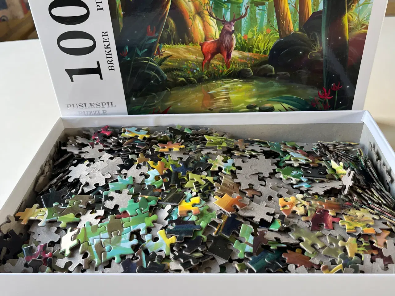 Billede 2 - Puslespil på 1000 brikker 