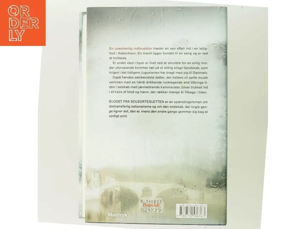 Billede 3 - Blodet fra Solsortesletten af Morten Hesseldahl (Bog)