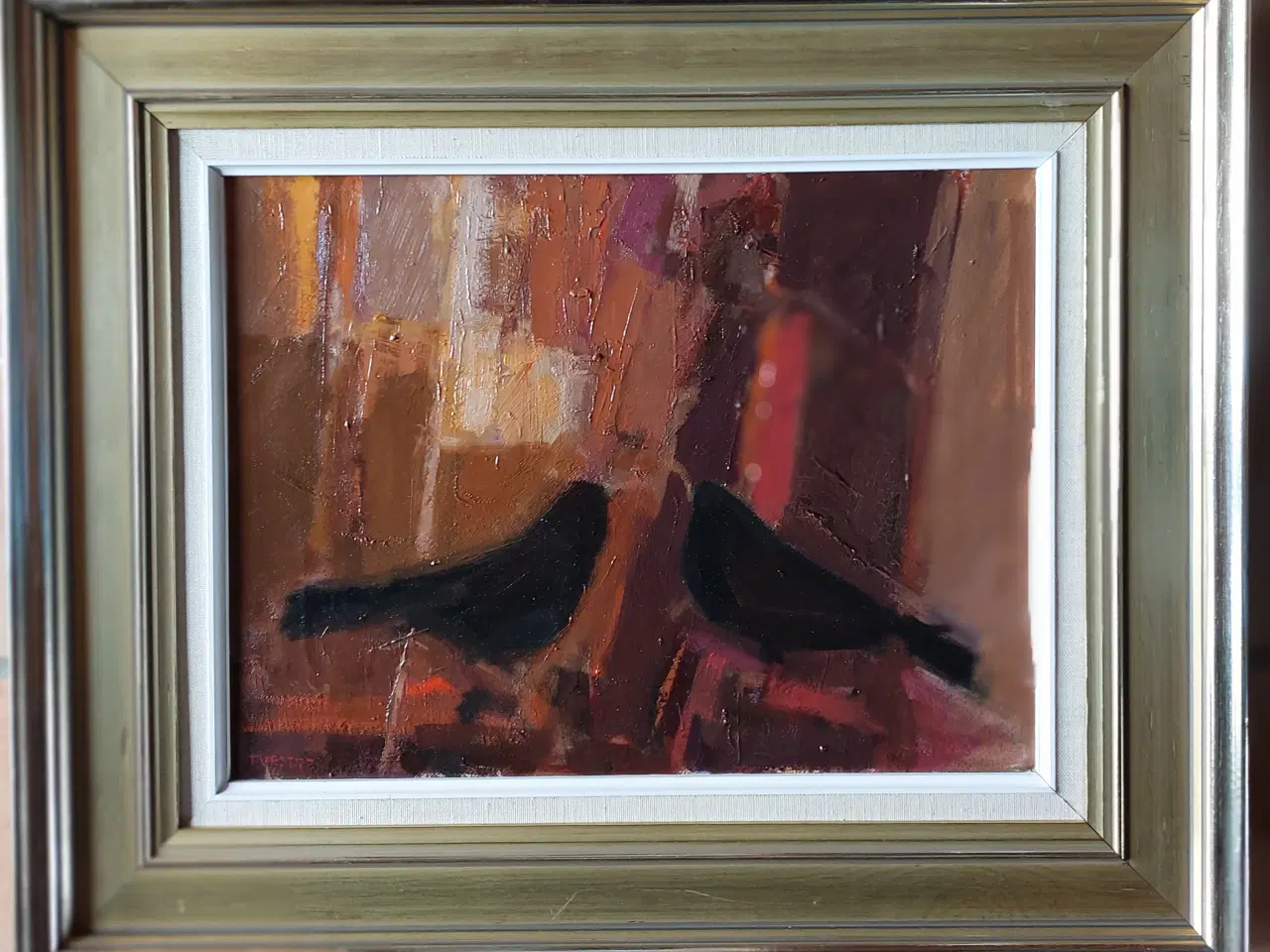 Billede 5 - FRANS VESTER ( 1934 - 1972 ) oliemaleri