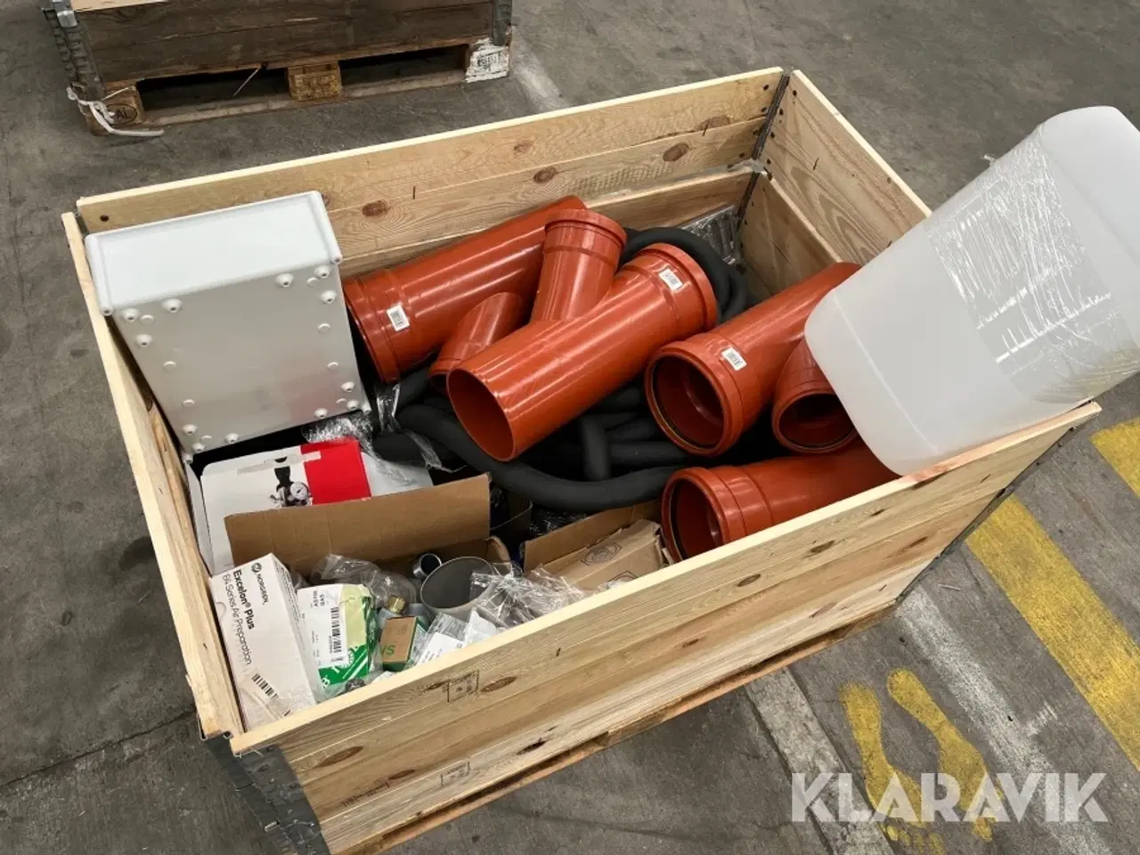 Billede 2 - Lot - slanger, rør, fittings og øvrigt
