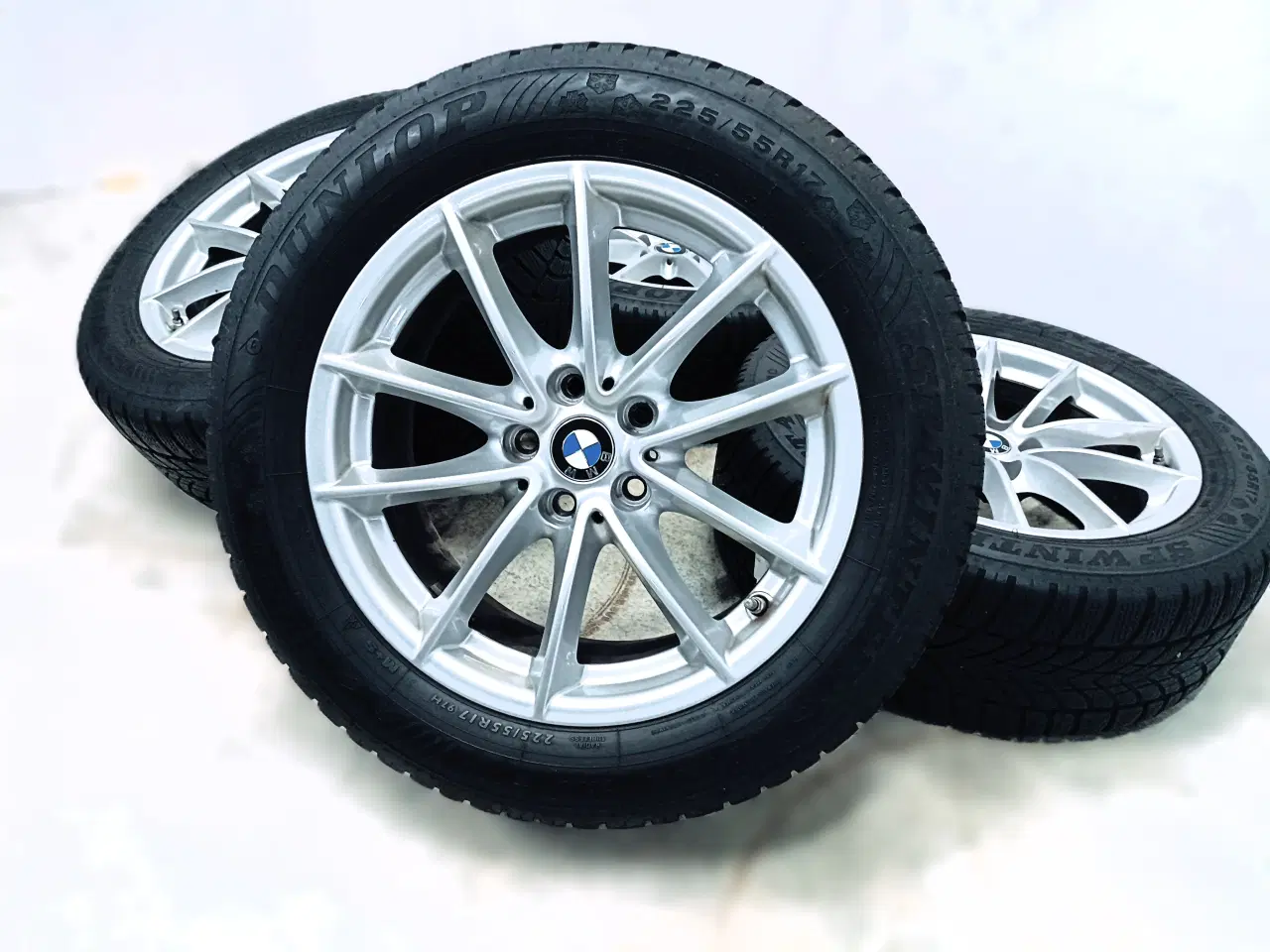 Billede 6 - 5x112 17" ET27 nav 66,6ø BMW vintersæt inkl.TPMS