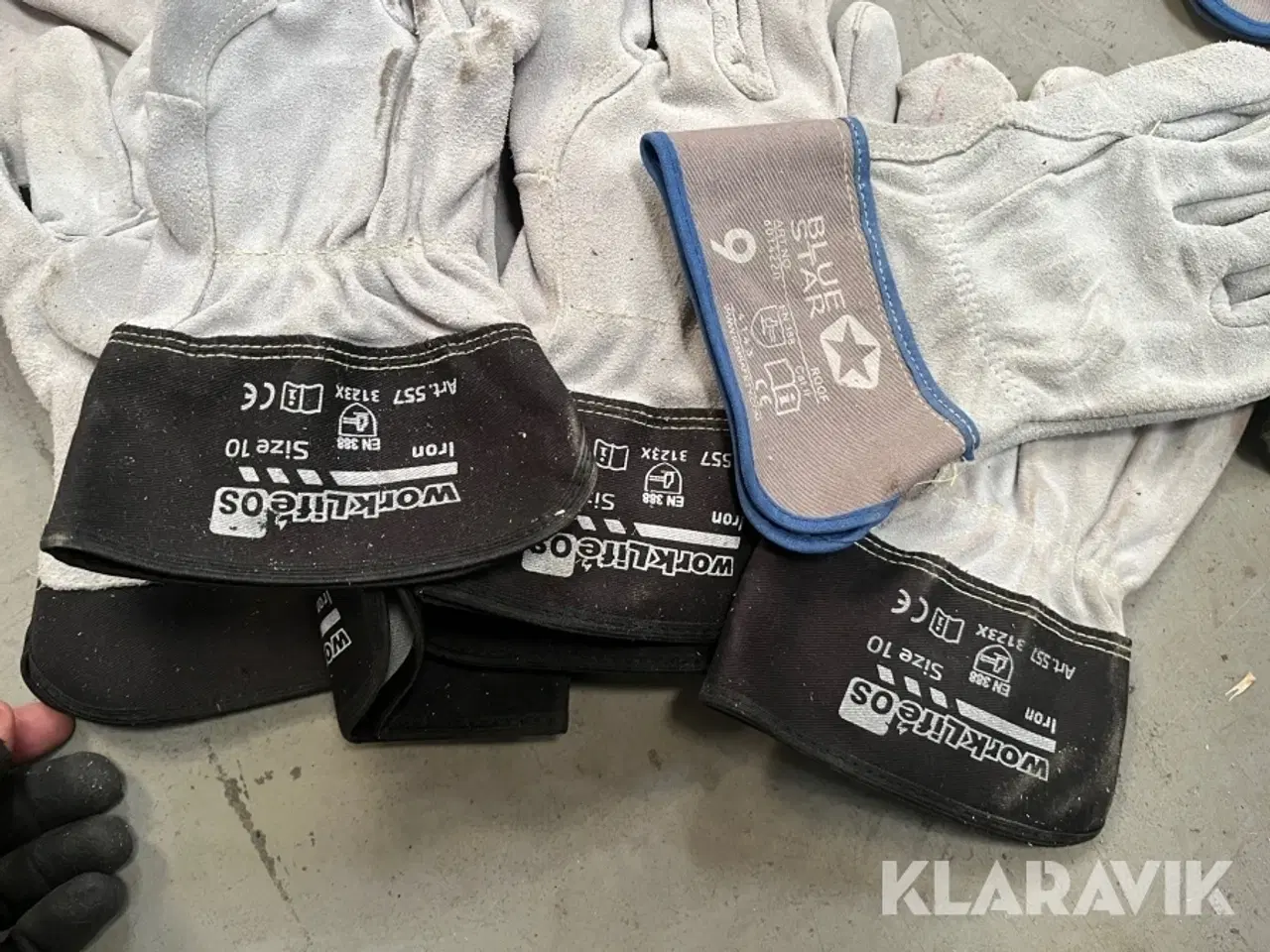 Billede 12 - Svejse/Arbejdshandsker OS/Blue star