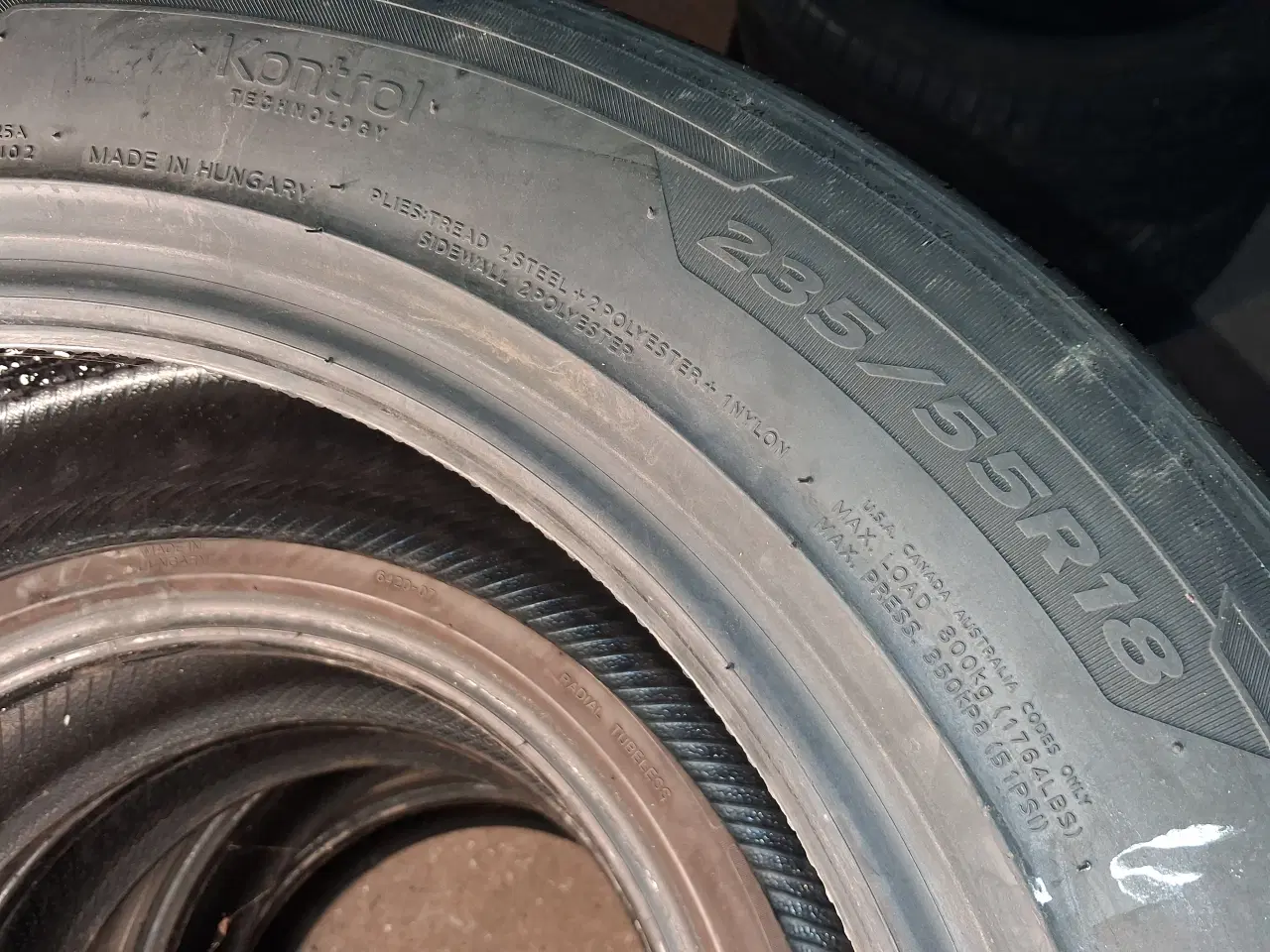 Billede 3 - Dæk 235 55 18'' nye Hancook 