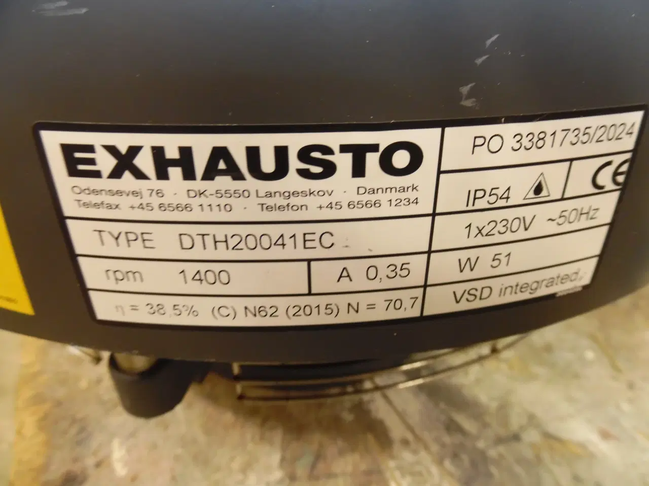 Billede 5 - ventilator til aftræk 