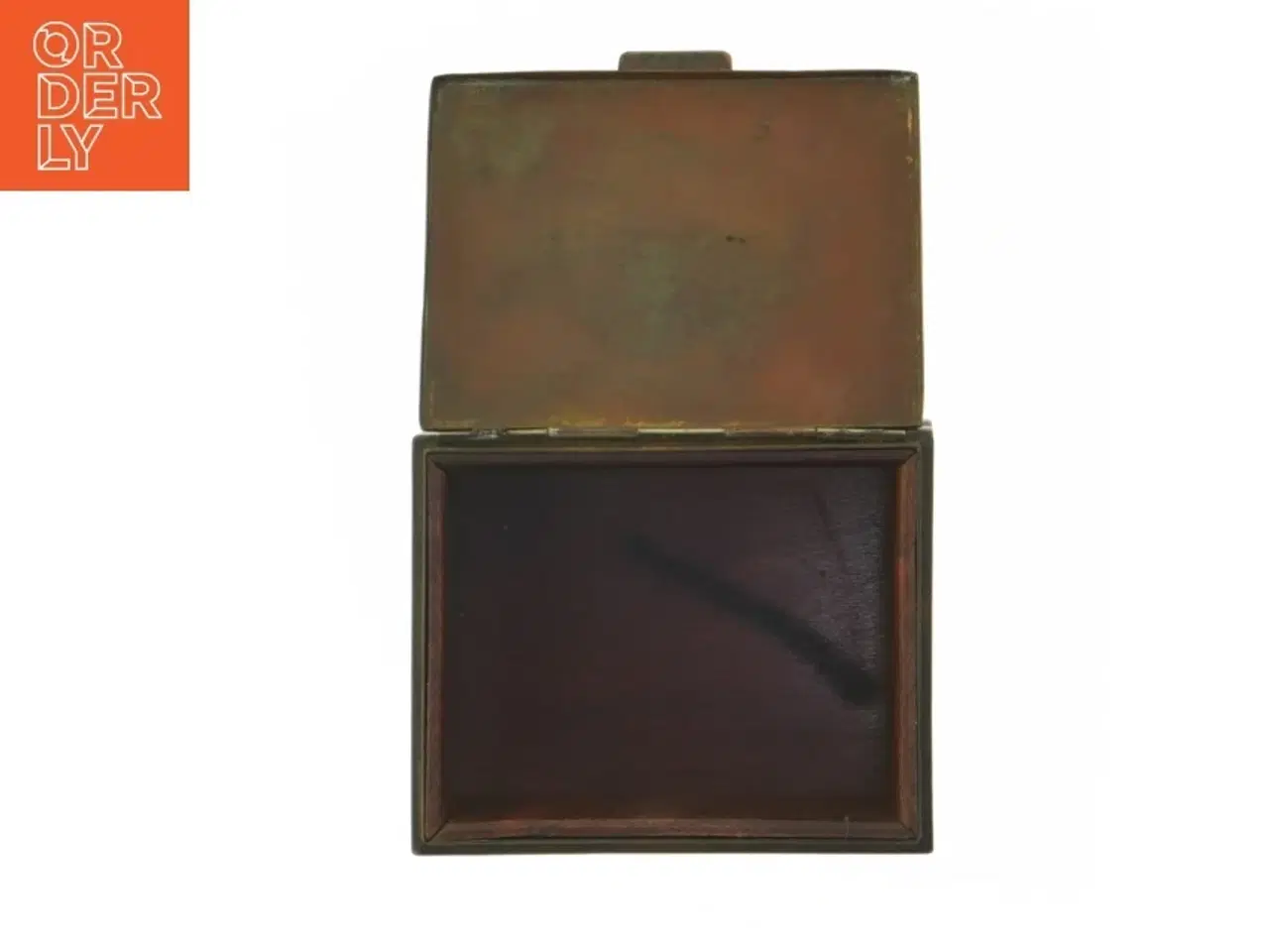 Billede 5 - Metalæske i bogform (str. 12x10 cm)