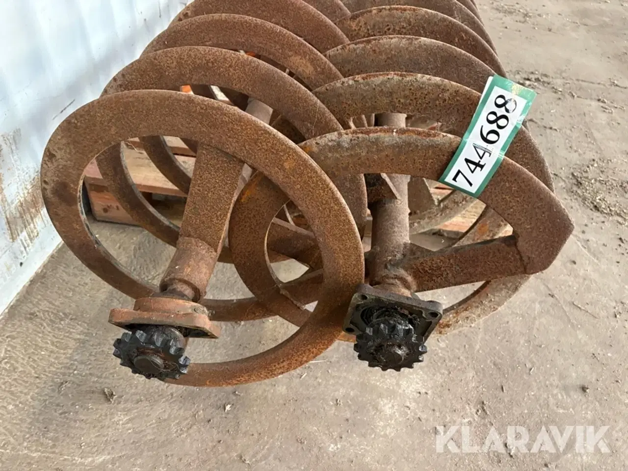 Billede 6 - Pakruller - 4 styks - passer til franke såmaskine