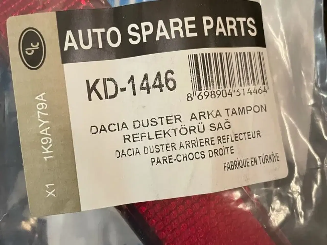 Billede 5 - Bagerste reflekser til Dacia Duster