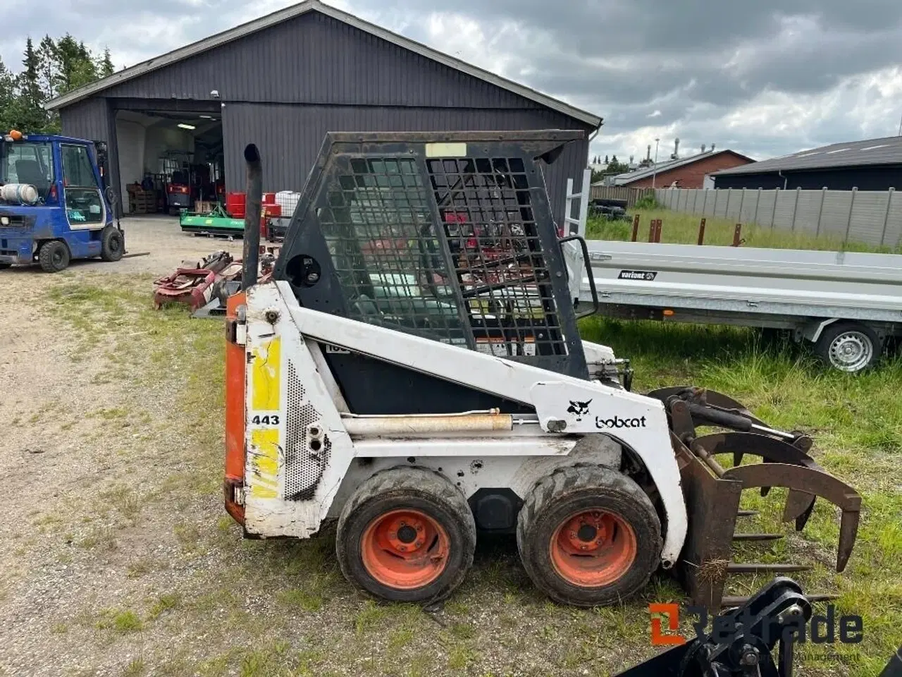 Billede 4 - Bobcat 443 Skridstyret lassemaskine