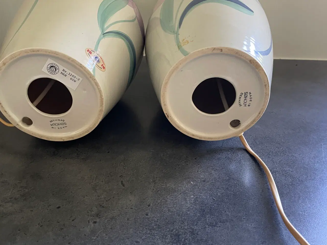 Billede 2 - Sæt med 2 bordlamper- Søholm