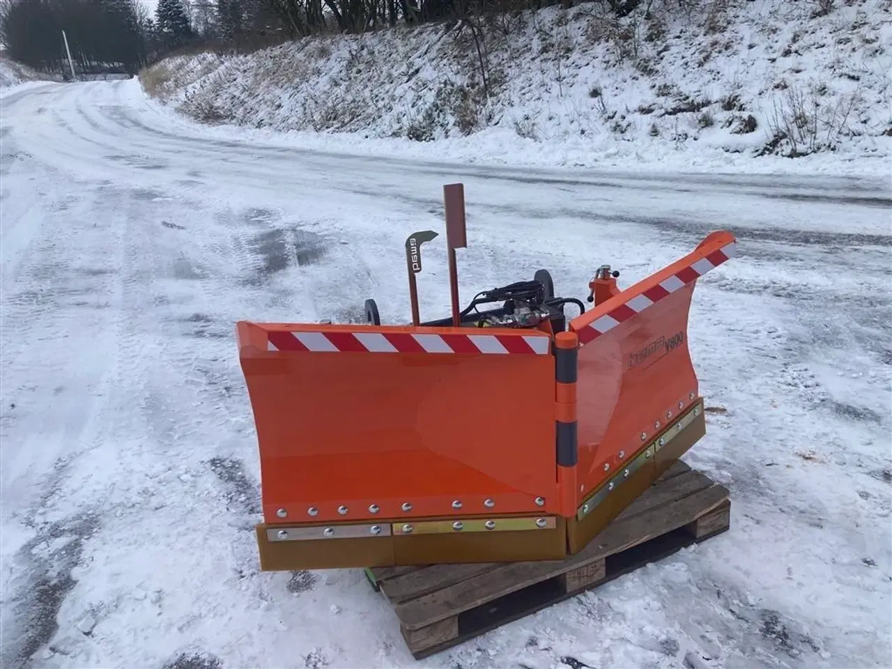 Billede 17 - Bema Bema V800 Sneplov Ophæng for Weidemann med hy.koblinger