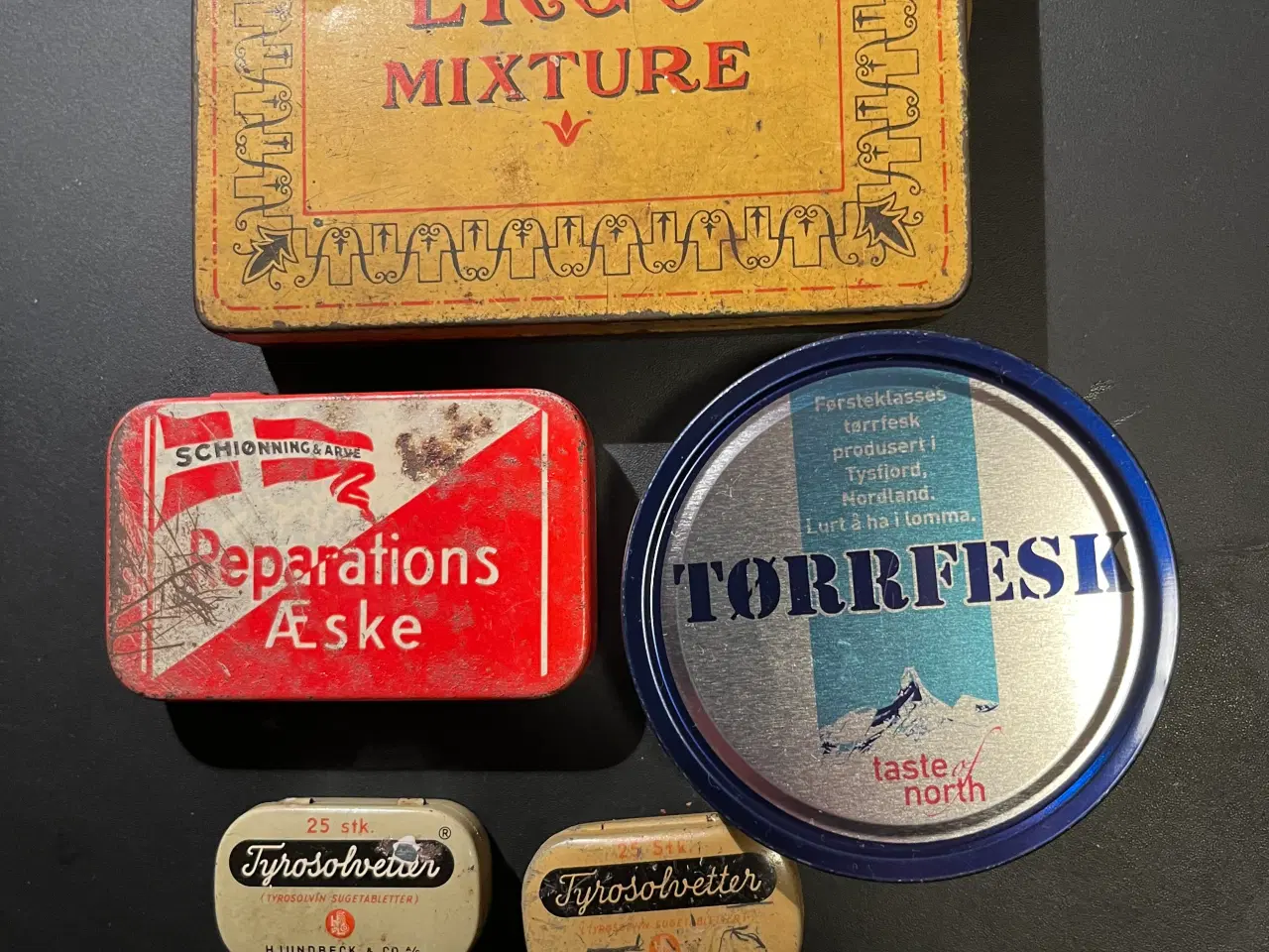 Billede 1 - Ældre metalæsker