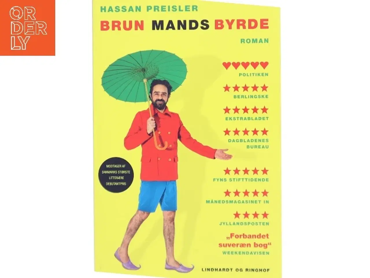 Billede 1 - Brun mands byrde af Hassan Preisler (Bog)