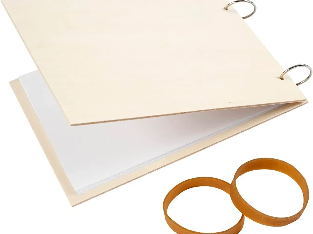 Billede 1 - Elegant Blomsterpresser i Lyst Træ - 21x14,8 cm