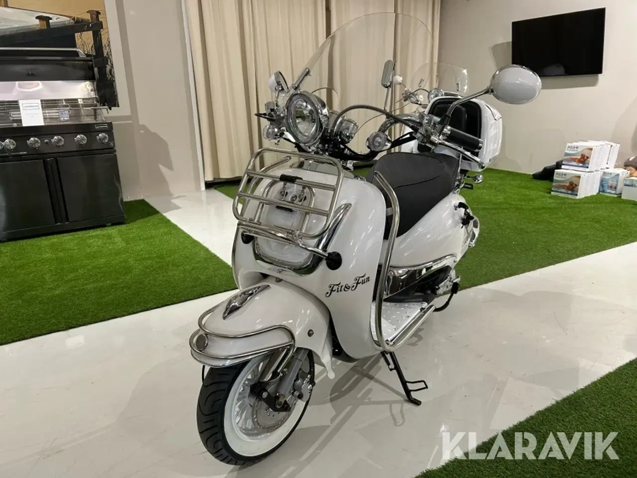 Billede 1 - Retro scooter 45kmt