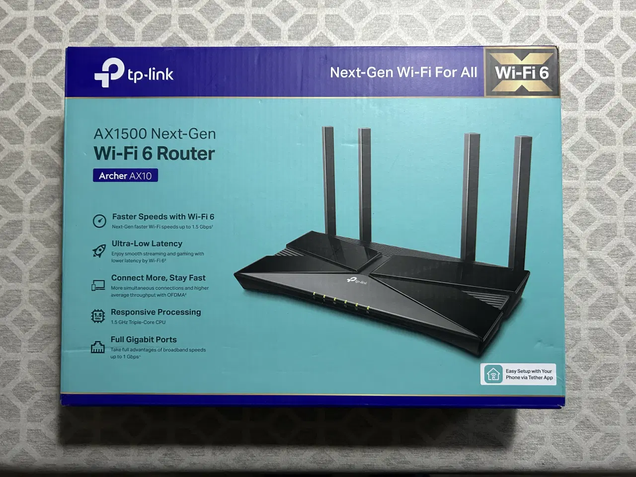 Billede 1 -  Router - TP-link AX1500 Wi-Fi6