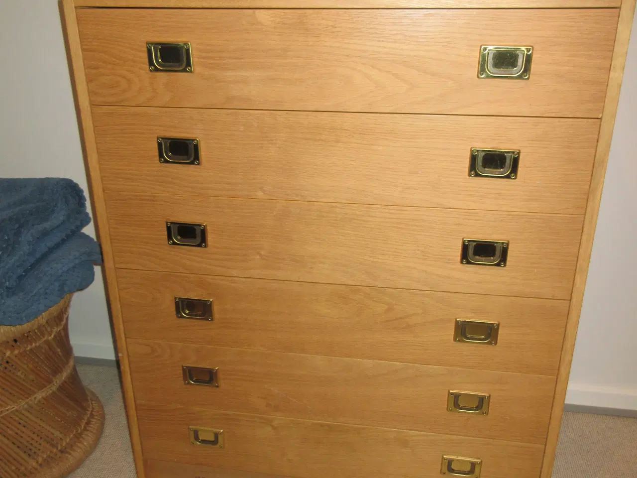 Billede 1 - Skibs kommode med 6 skuffer