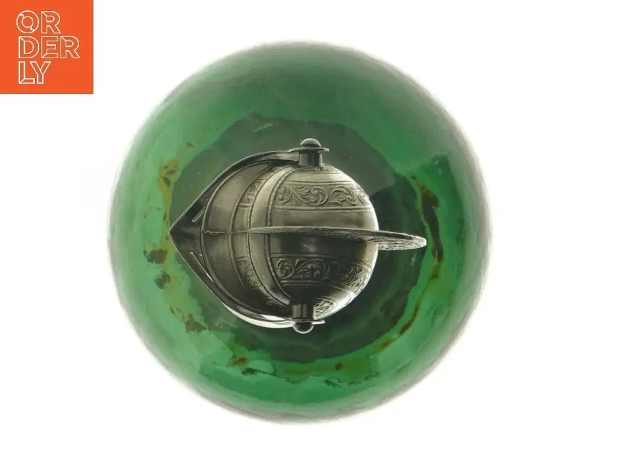 Billede 3 - Grøn flaske spilledåse med rustik hældetud (str. 28 cm)