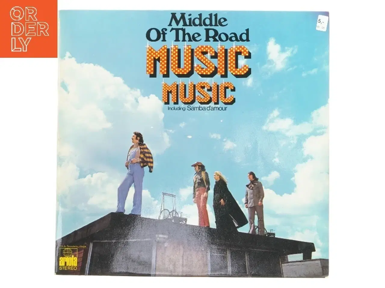 Billede 1 - Middle of the Road - Music Music LP