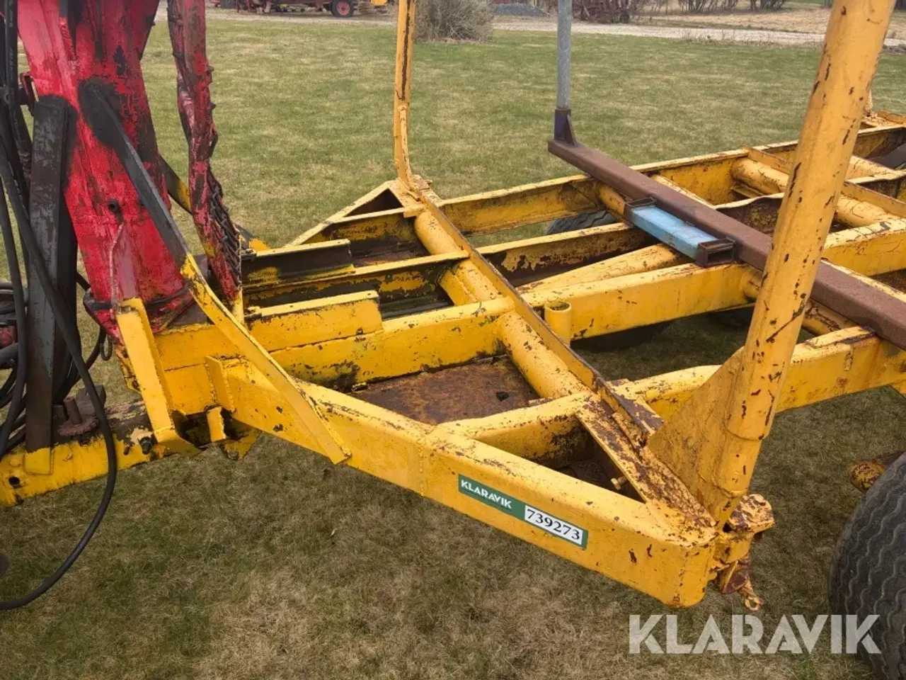 Billede 12 - Skovvogn med kran