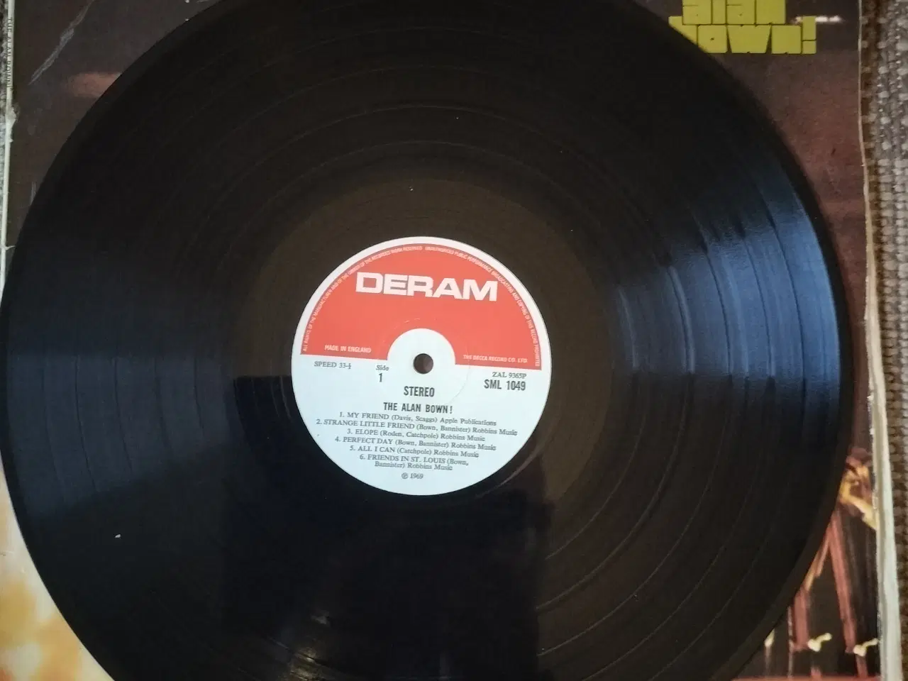 Billede 3 - Alan Bown - Sjælden vinylplade 