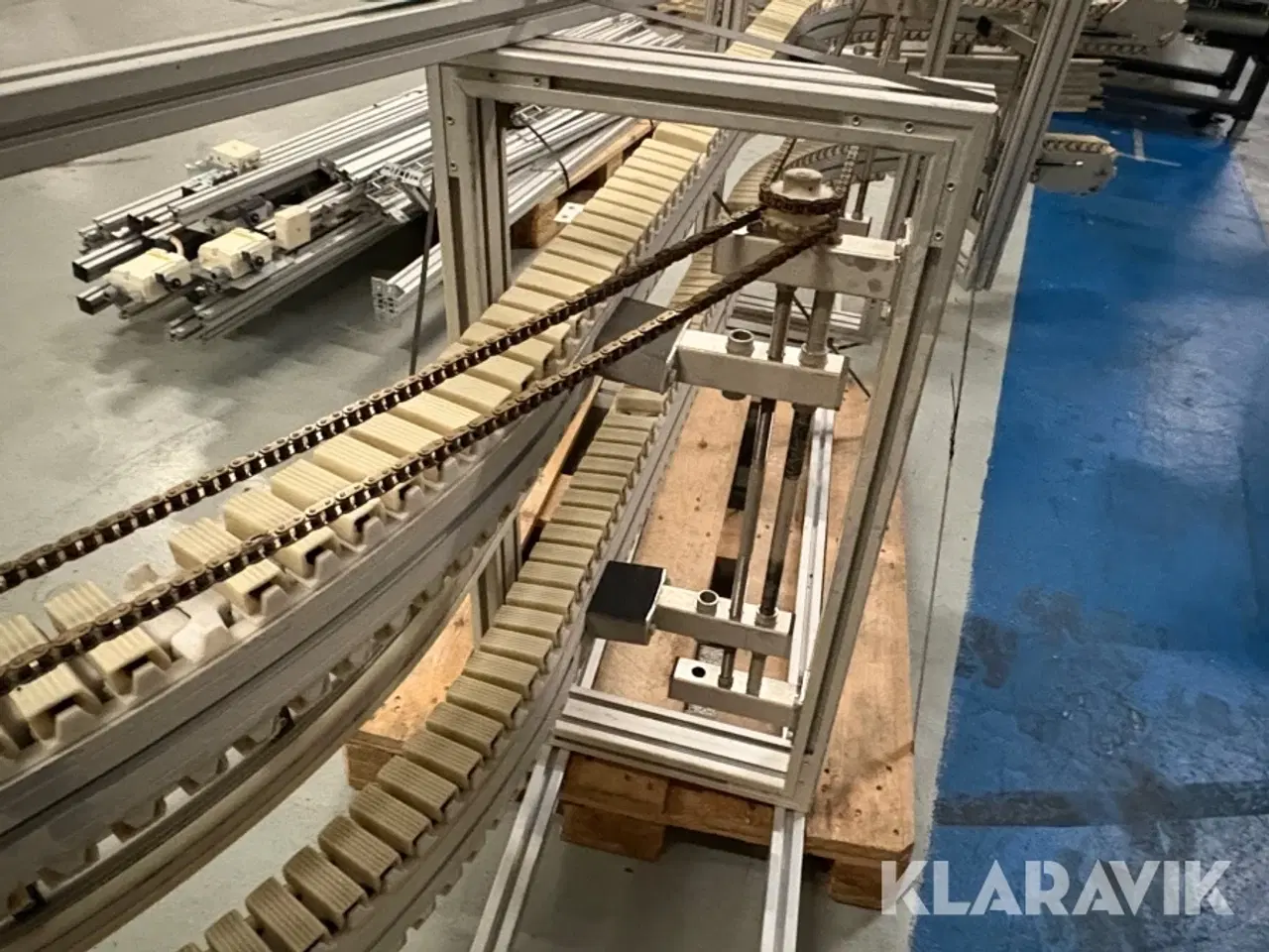 Billede 8 - Stort lot kædetransportør-system Carry-Line