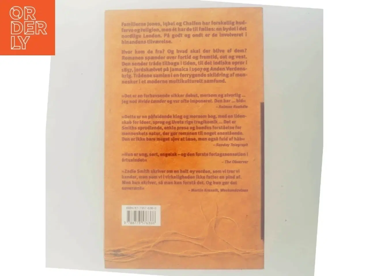 Billede 3 - Hvide tænder : roman af Zadie Smith (Bog)