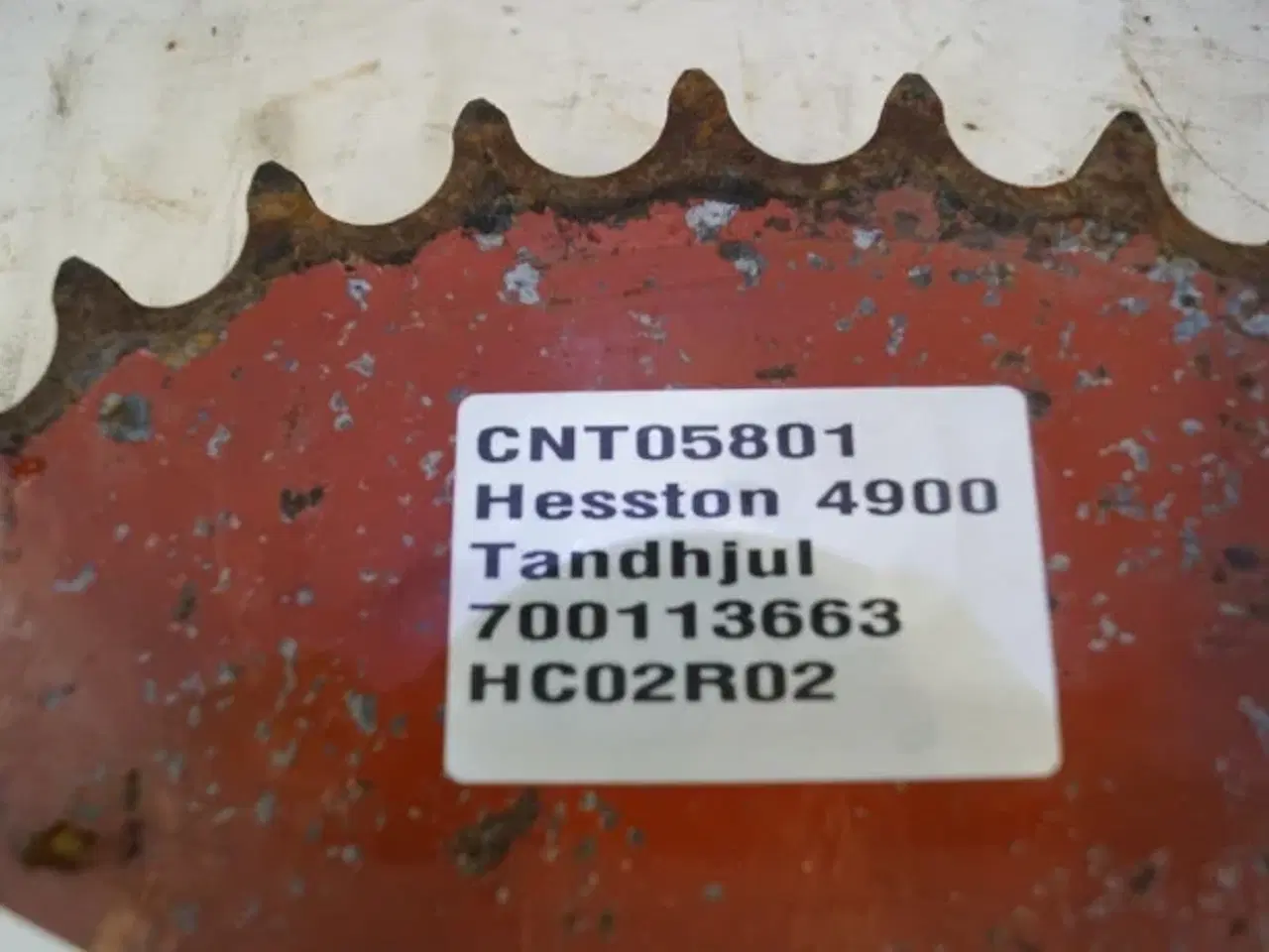 Billede 7 - Hesston 4900 Tandhjul 700113663