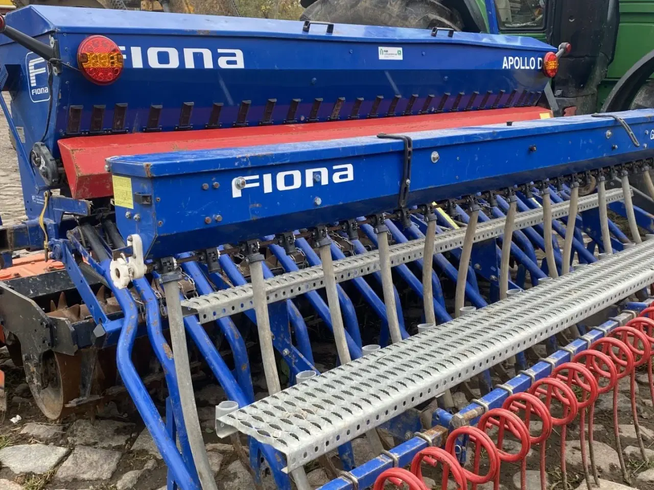 Billede 4 - Maschio 3 meter rotorharve med Fiona såmaskine. Velholdt.