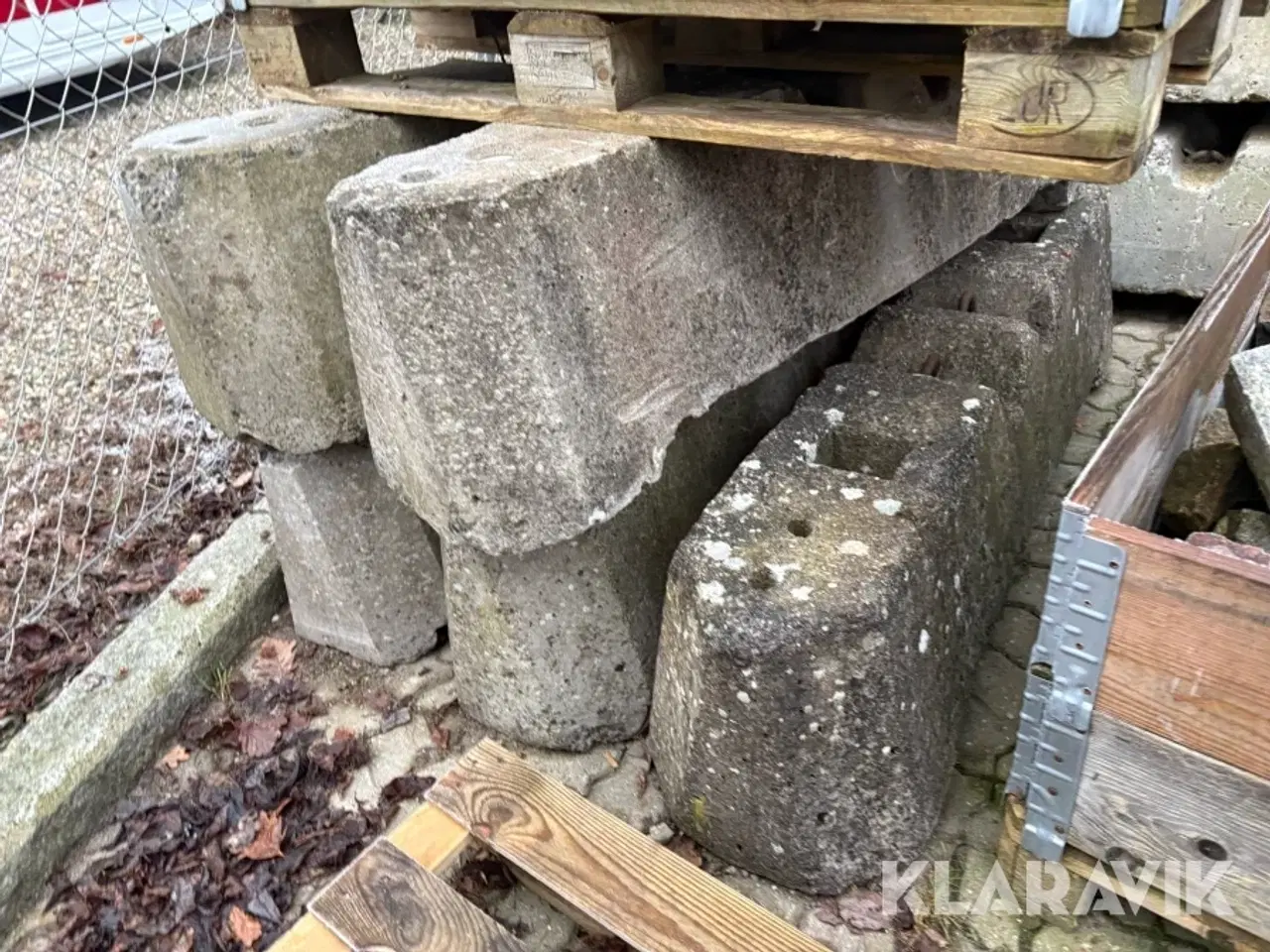 Billede 7 - Betonblokke og betonbarrierer 30 styk