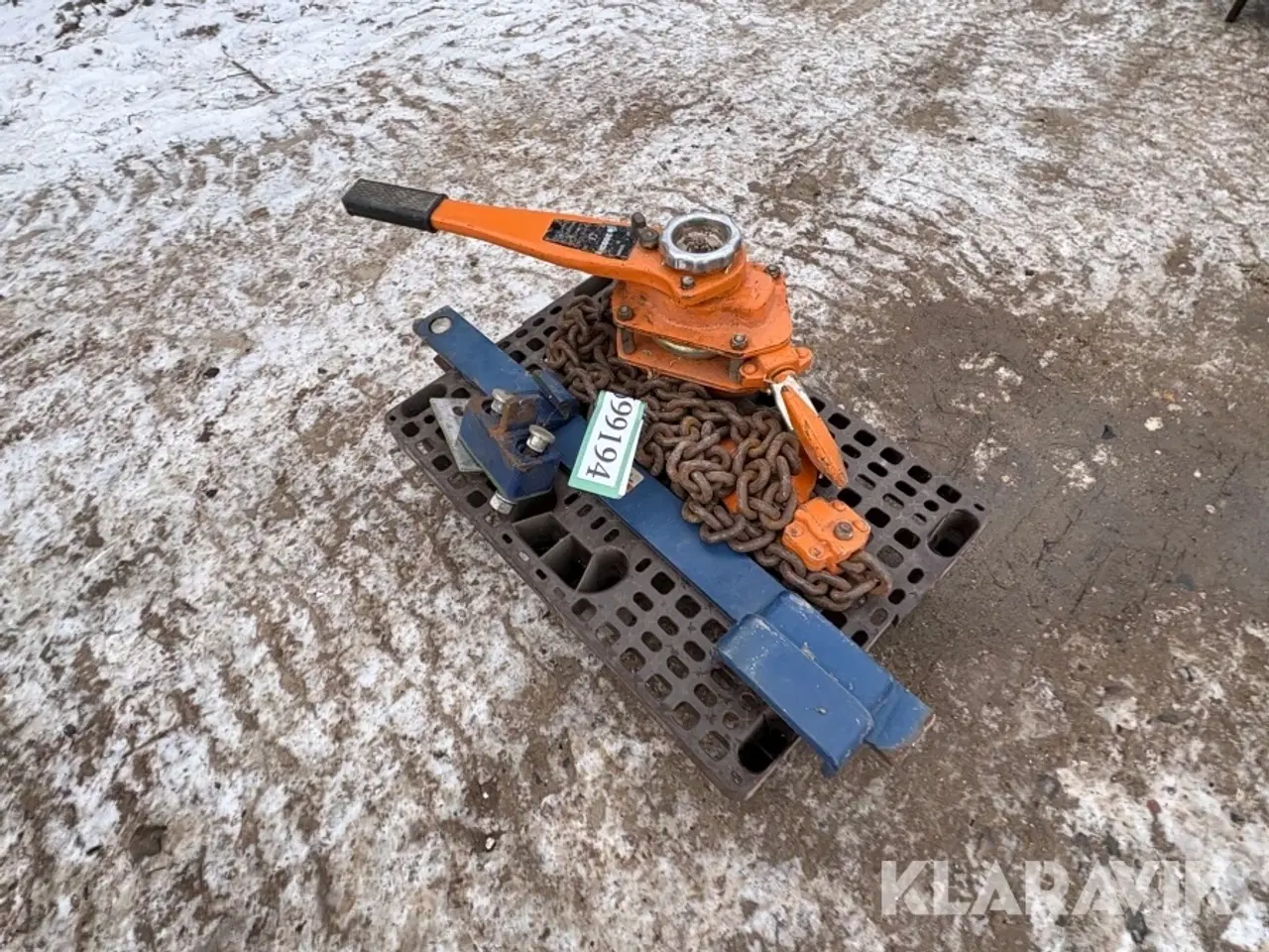 Billede 1 - Talje og containerlås