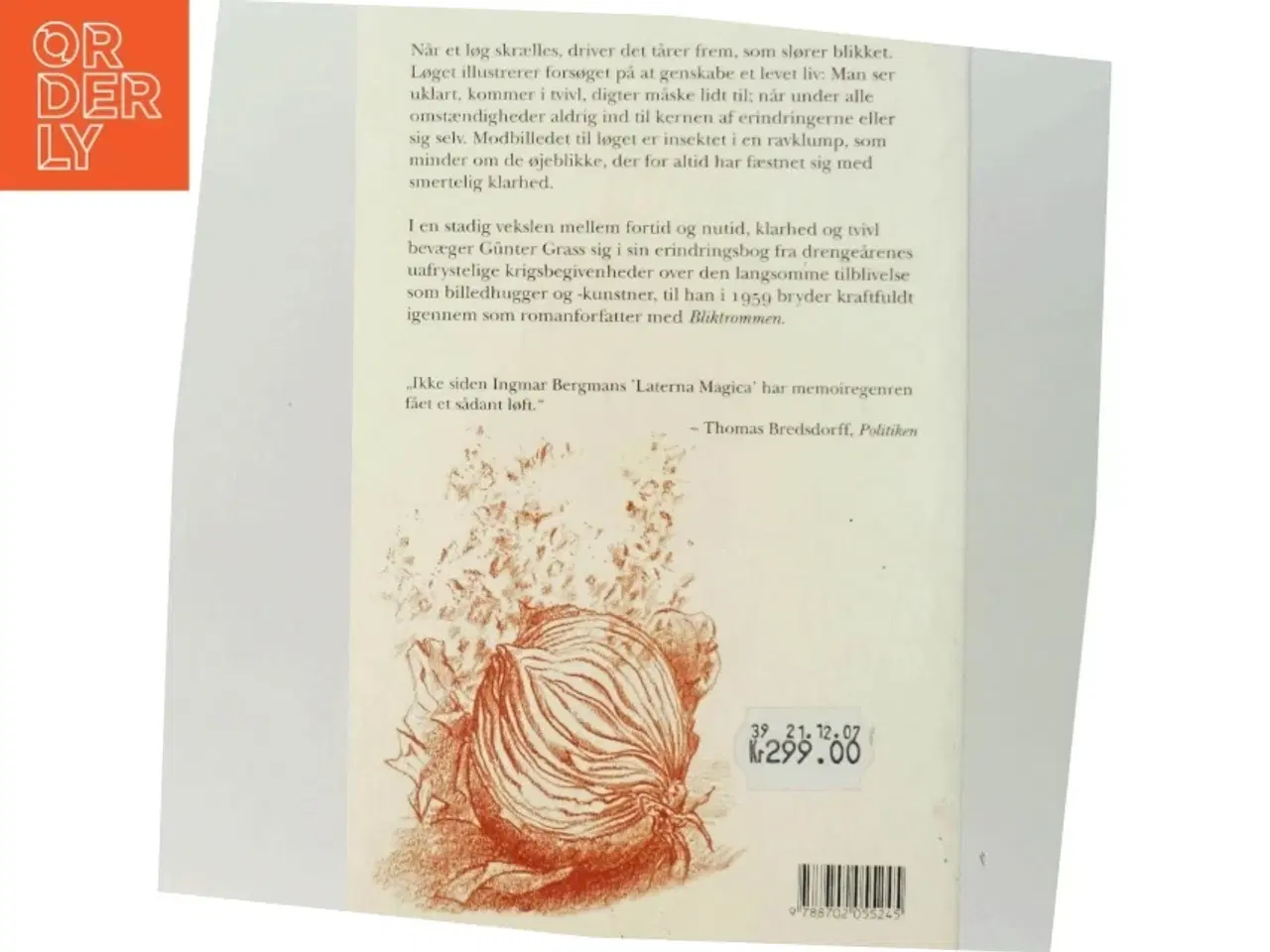 Billede 3 - Når løget skrælles af Günter Grass (Bog)