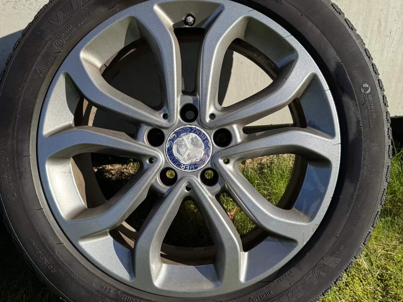 Billede 1 - Original Mercedes Alufælge 