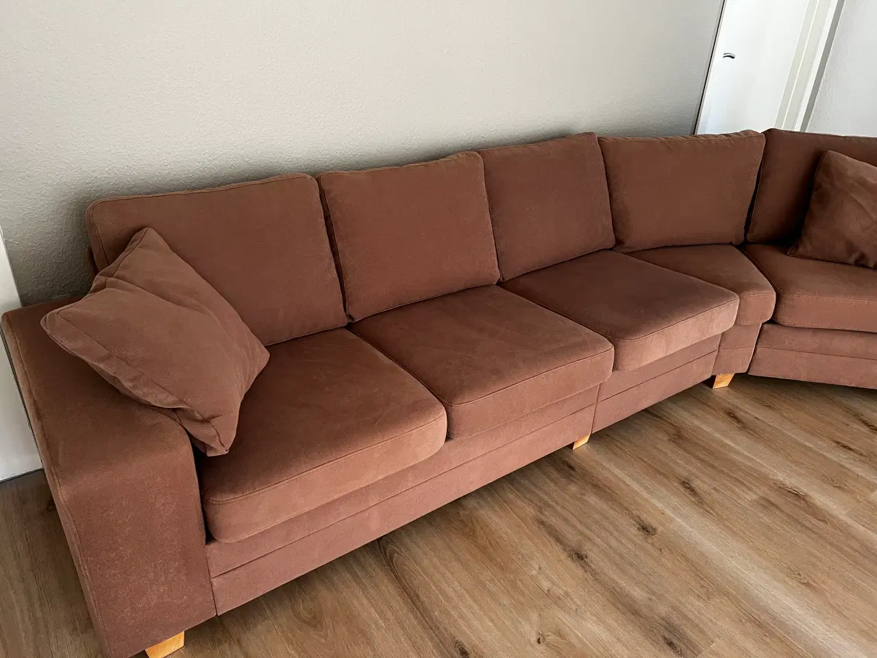 Billede 7 - Sofa, hjørnesofa, fløjl sofa 