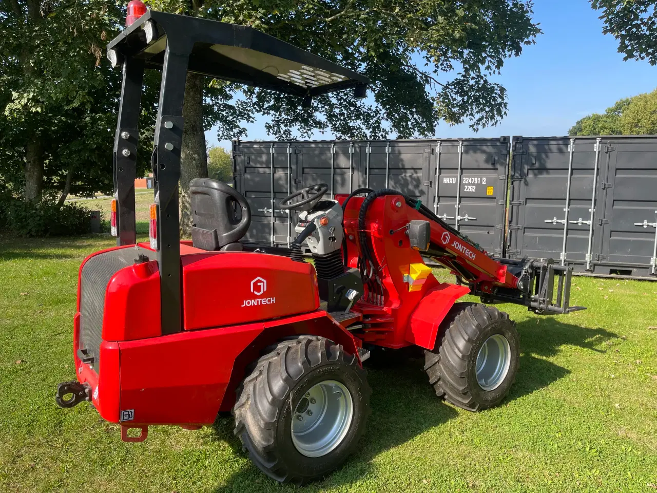 Billede 7 - Minilæsser JONTECH m/teleskoparm og YANMAR MOTOR