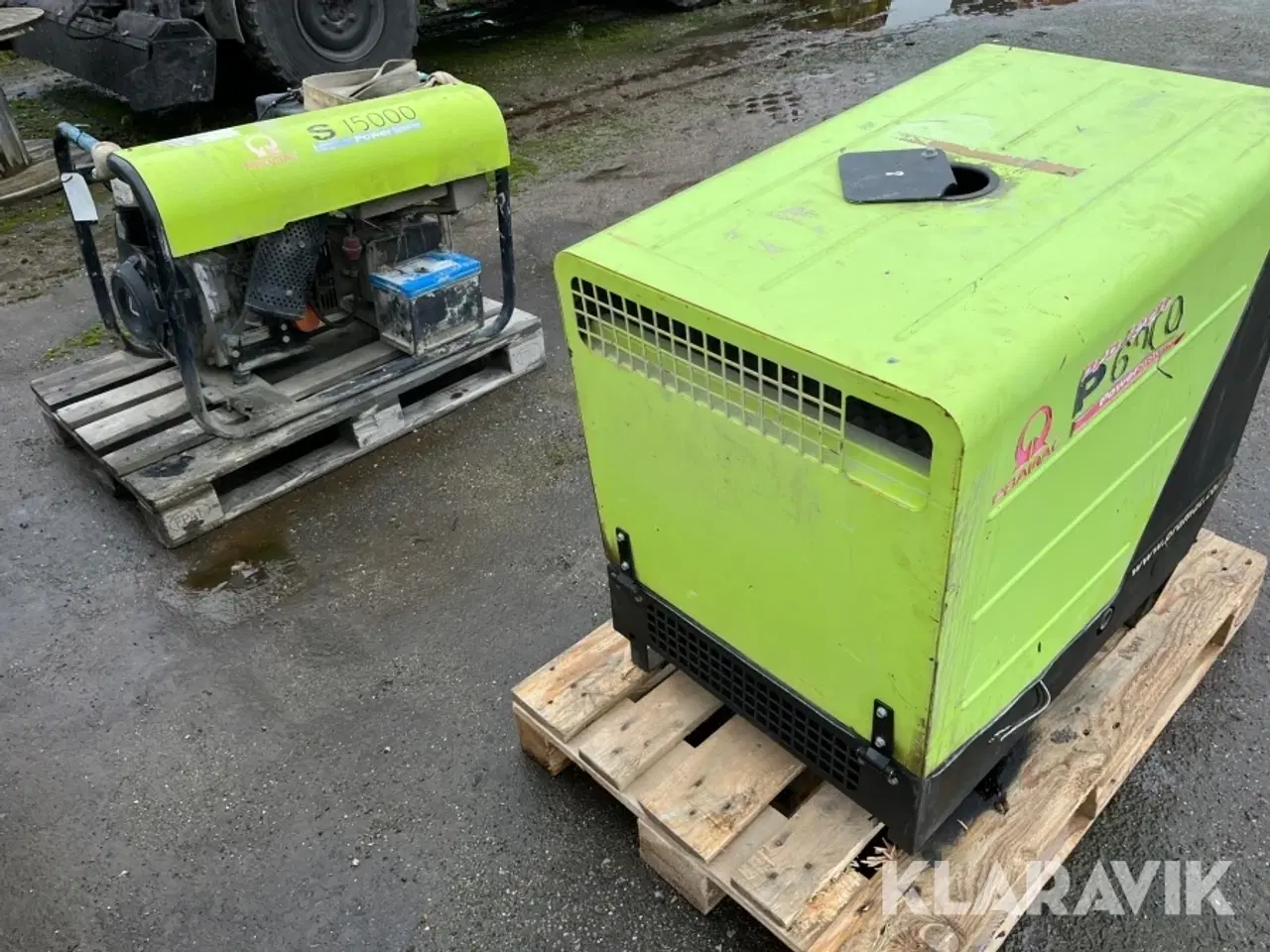 Billede 2 - Generatorer Pramac P6000/S15000 diesel 2 styk