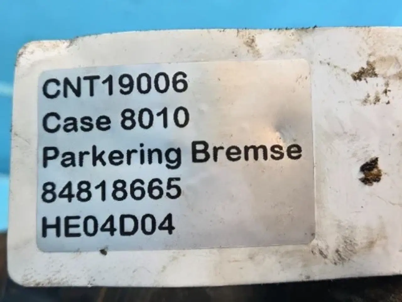 Billede 5 - Case 8010 Håndbremse 84818665
