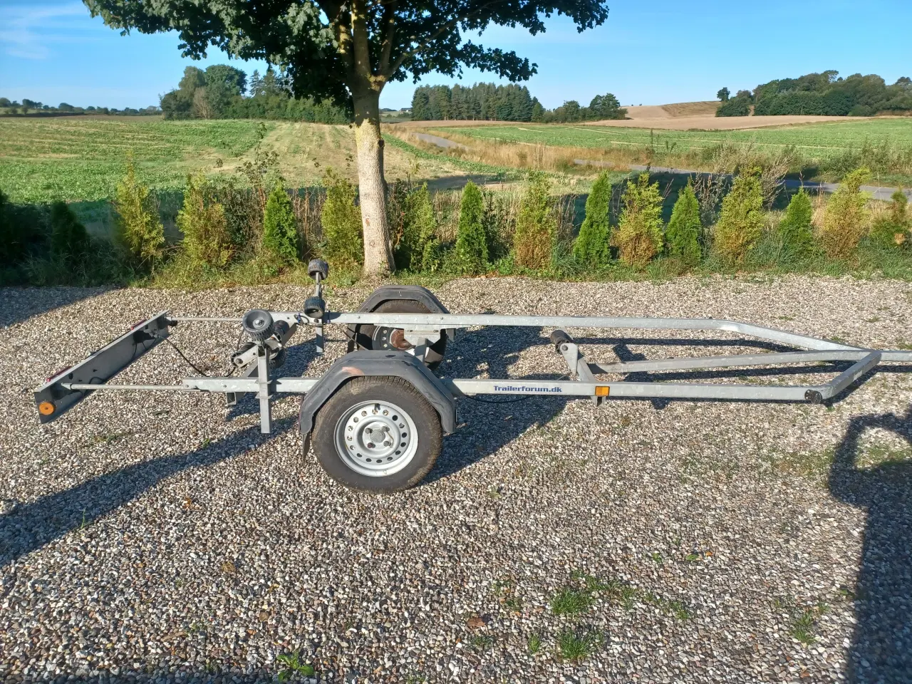 Billede 3 - 750 kg bådtrailer år 2014