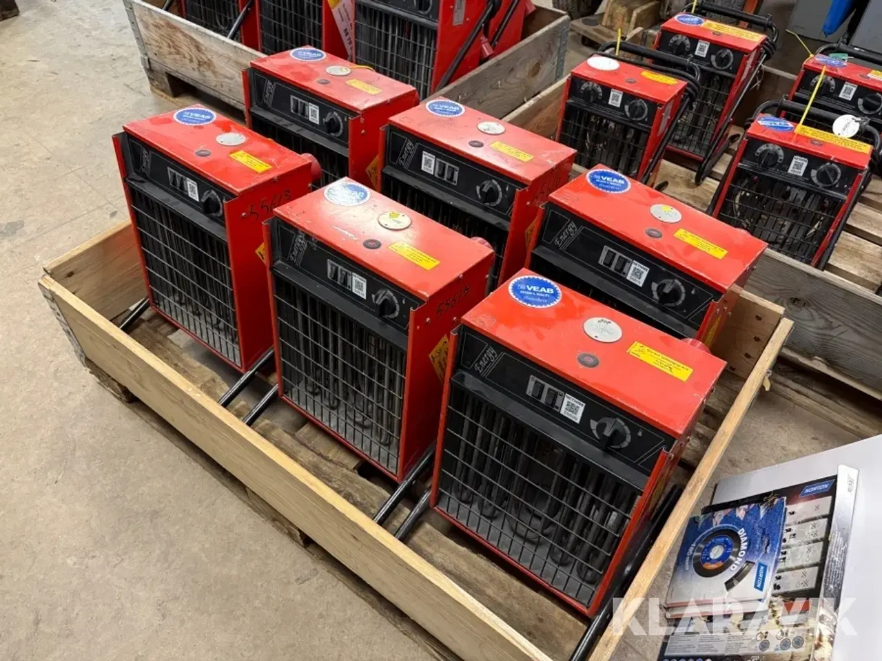 Billede 1 - Varmeblæser Veab BX9 - 6 styk