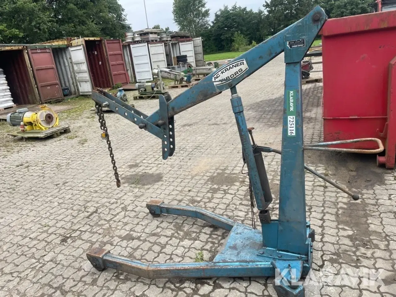 Billede 6 - Værkstedskran AC-kraner 1500kg