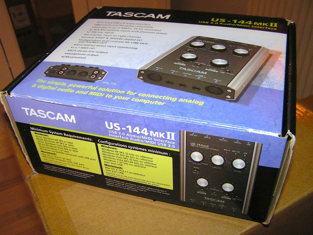 Billede 3 - Tascam Audio/Midi interface 24/96 