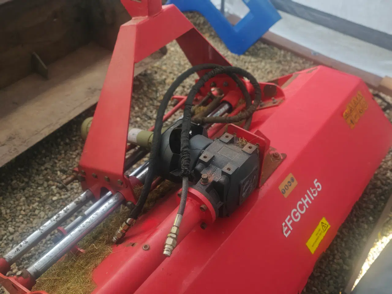 Billede 3 - Slagleklipper med hydraulisk sideforskydning
