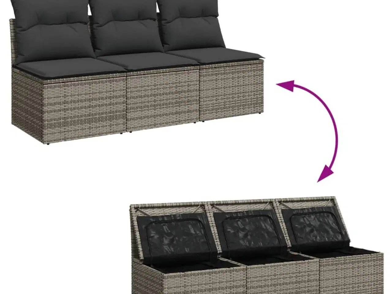 Billede 2 - Helt ny. Hjørnehavesofa 