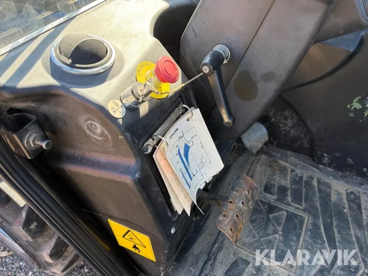 Billede 12 - Teleskoplæsser Genie GTH-2506 2500kg - med skovl og gafler