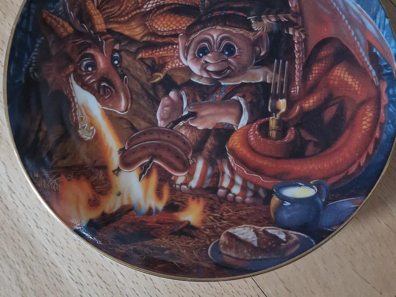 Billede 1 - Ægte dam troll platter