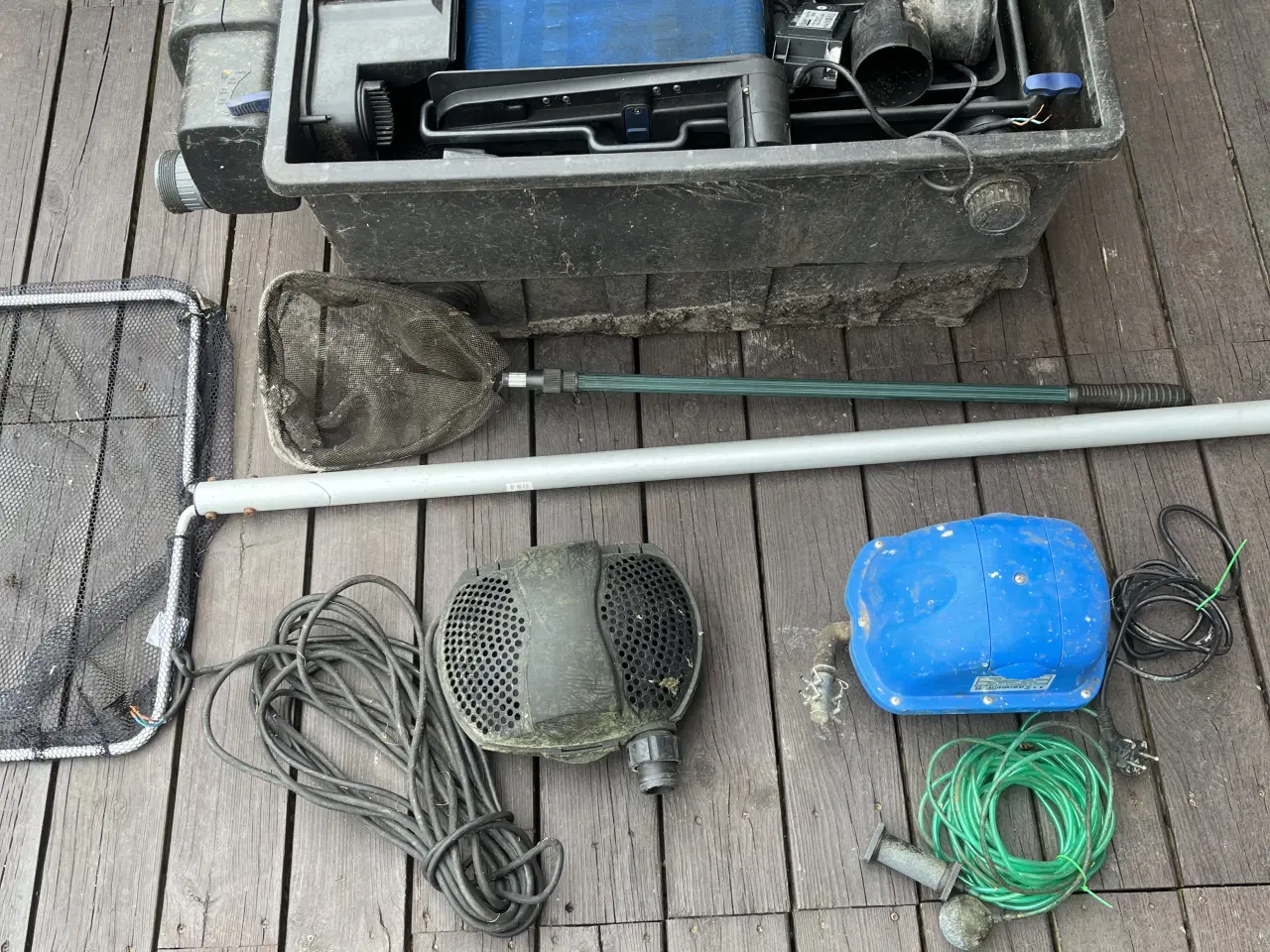 Billede 1 - Dele til Havebassin