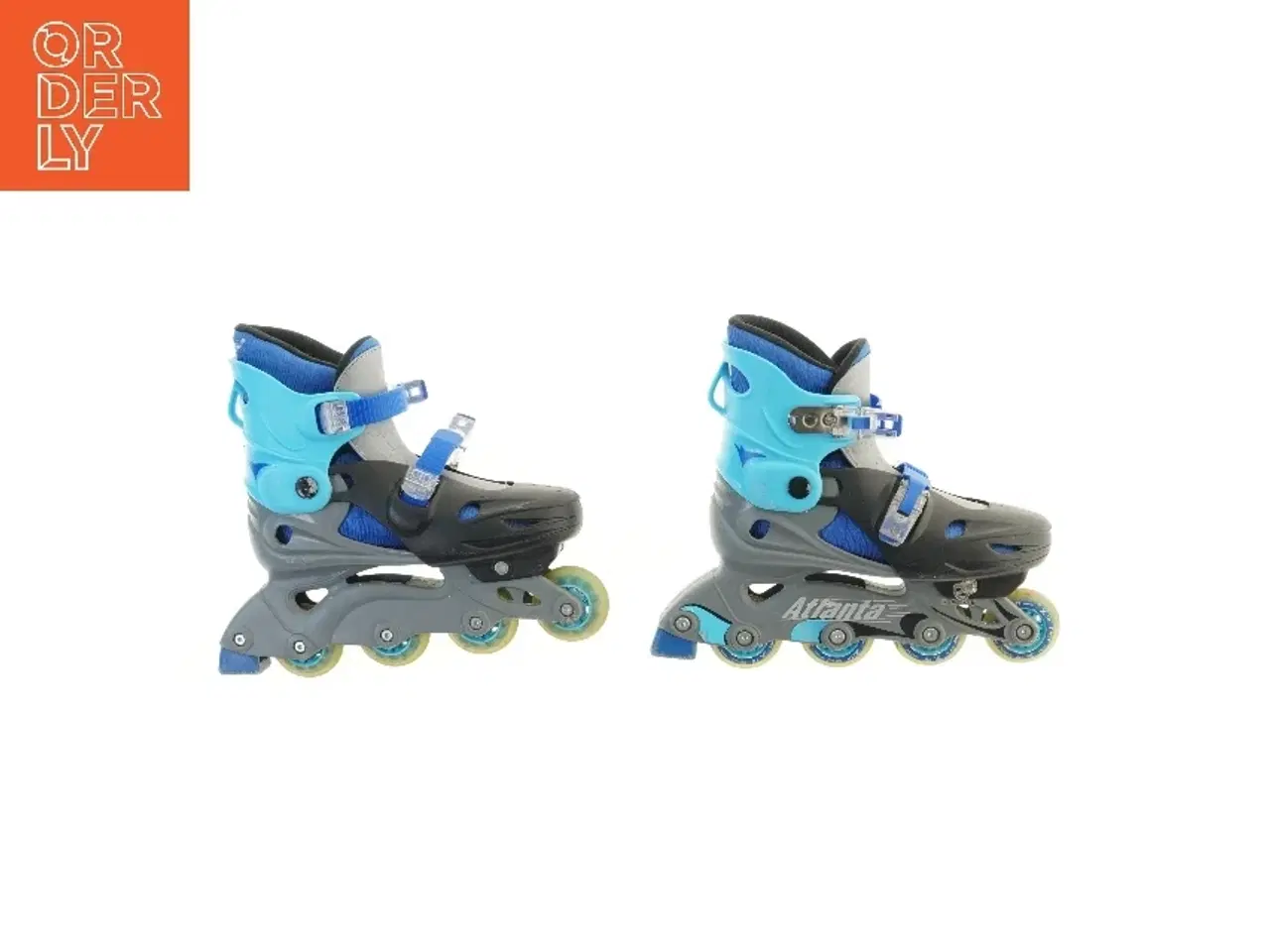 Billede 2 - Rulleskøjter med beskyttelsesudstyr fra Atlanta (str. størrelse 35-38 cm)