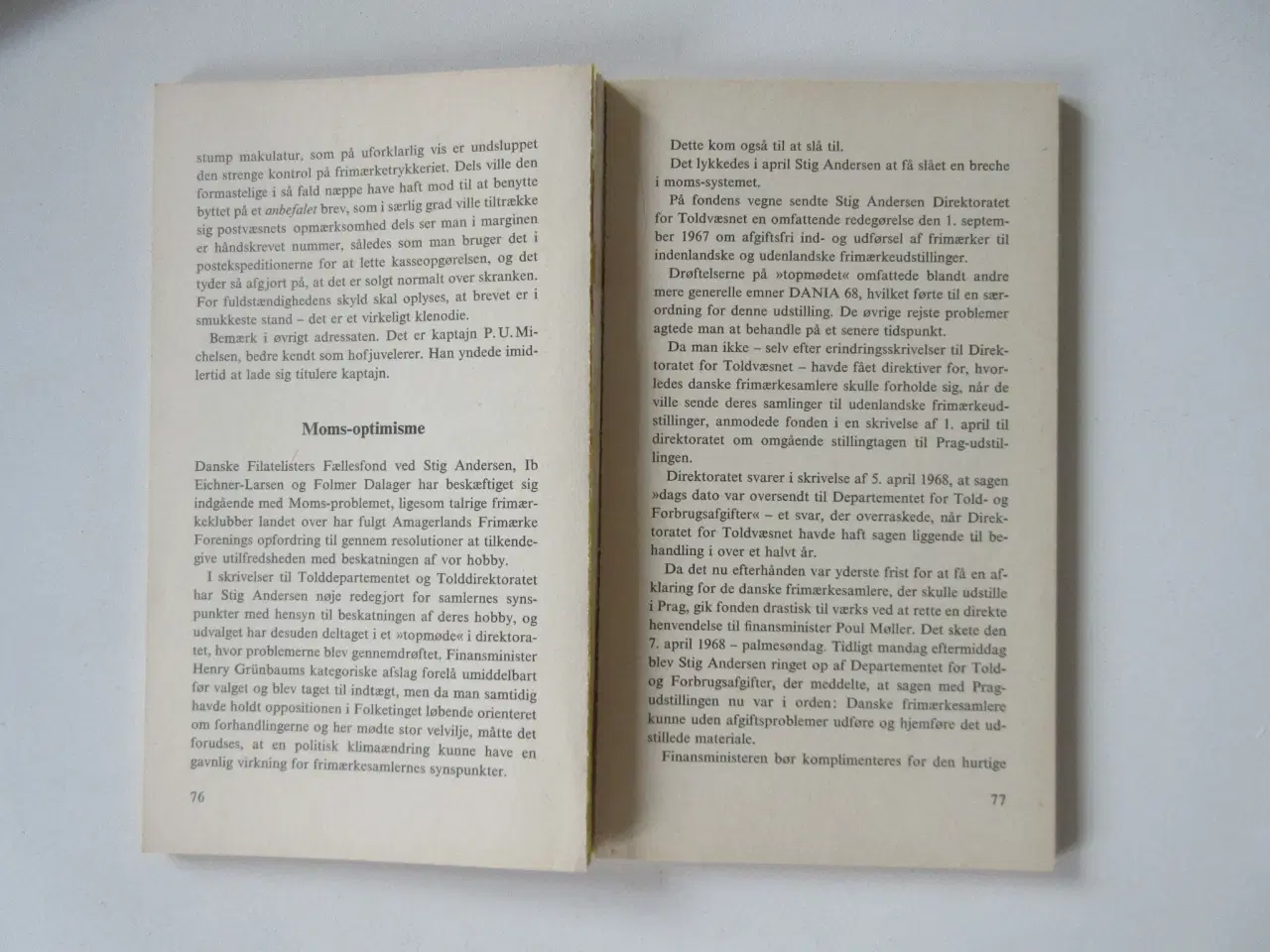 Billede 2 - Frimærke årbogen Berlingske årsbøger 1968-69
