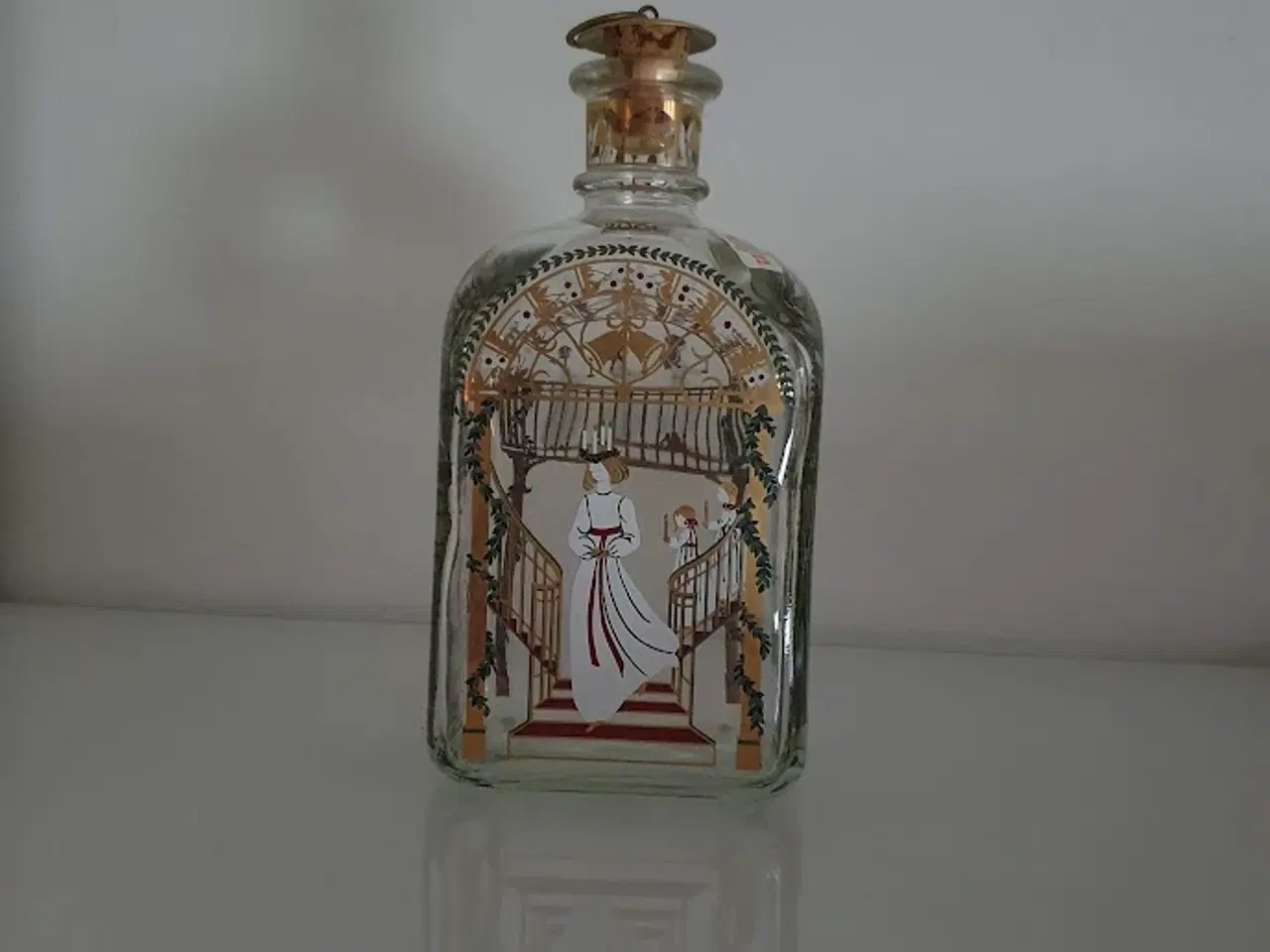 Billede 3 - Juleflaske 2001 - Holmegaard