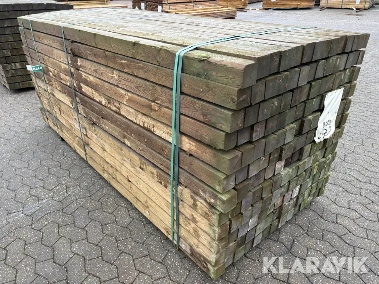 Billede 4 - Trykimprægnerede stolper 168 styk